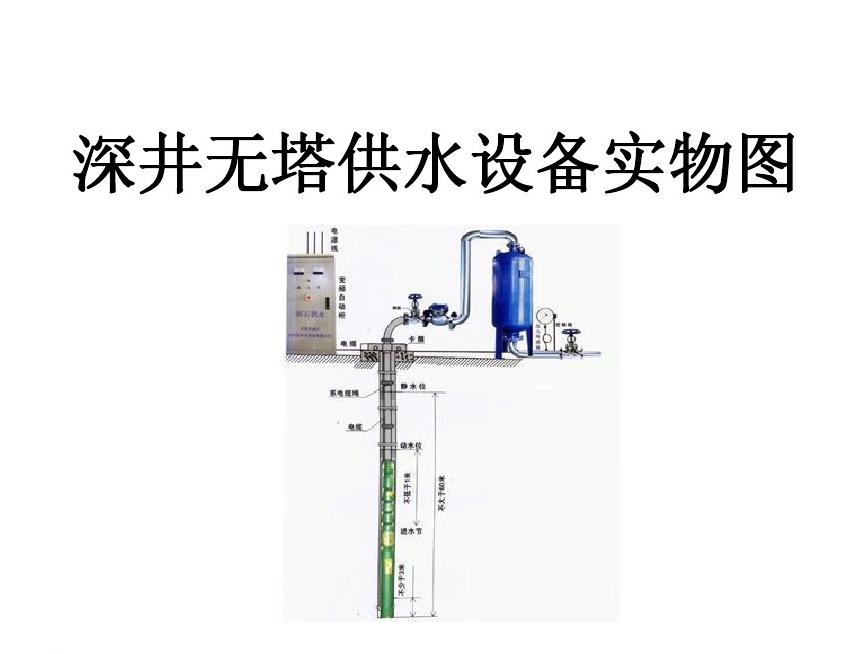 宿迁宿城区井泵无塔式供水设备